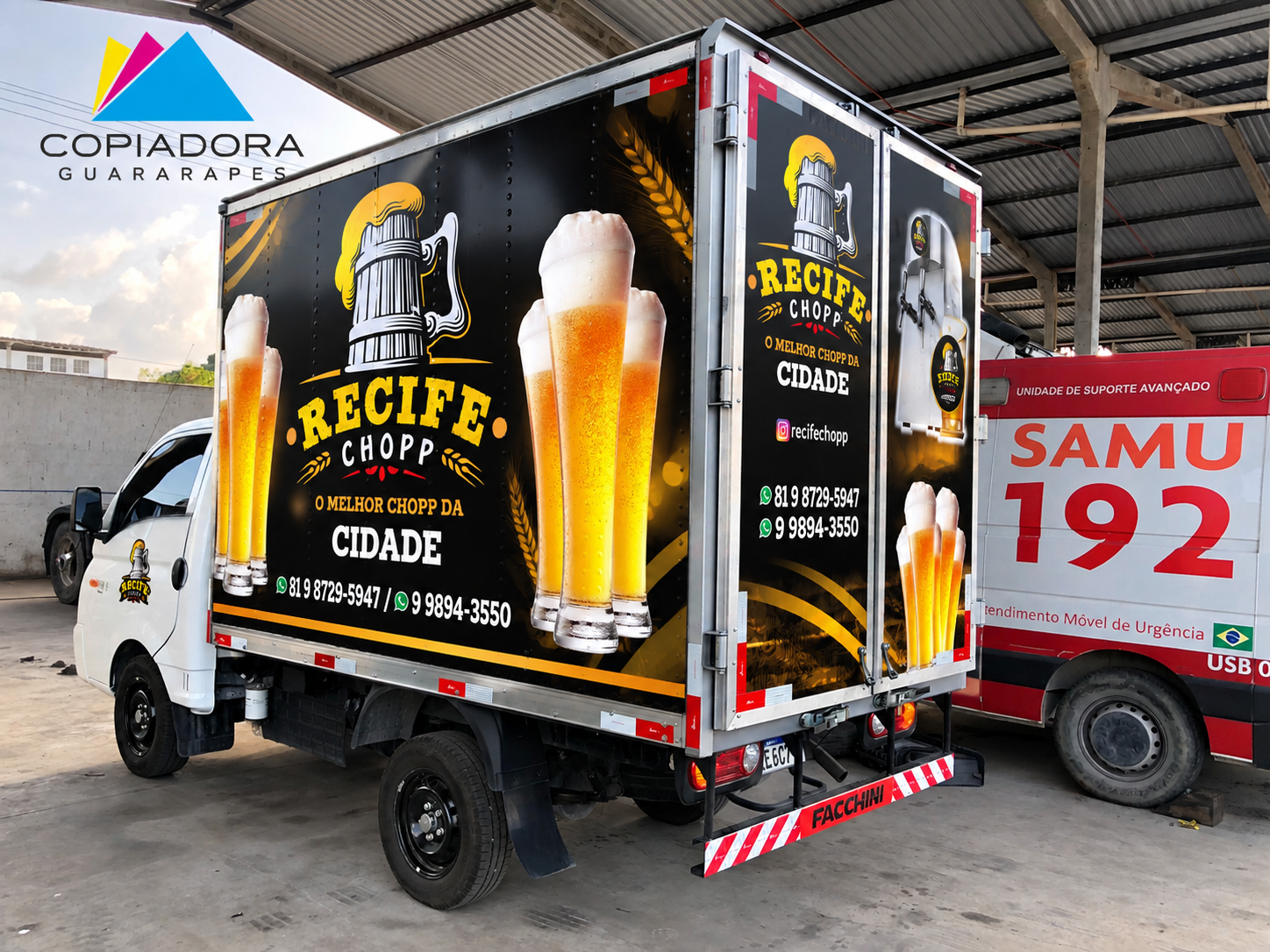 Baú personalizado — Recife Chopp